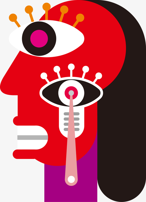 抽象動(dòng)漫人物的高科技產(chǎn)品介紹，未來(lái)已至，躍然新生的動(dòng)漫人物風(fēng)采