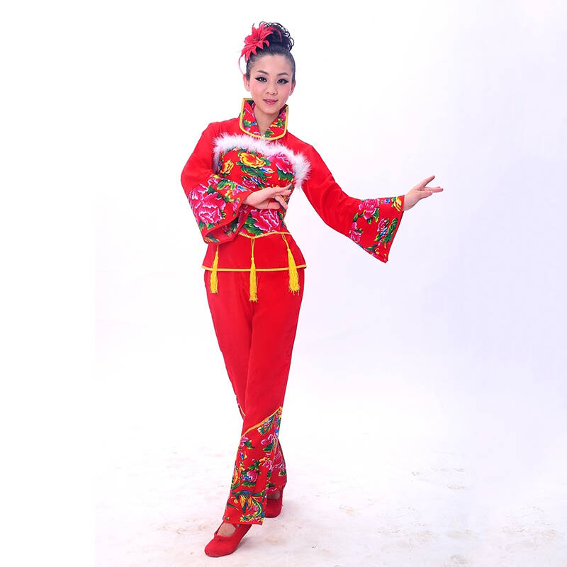 秧歌服裝最新款2015，時(shí)尚與傳統的完美融合風(fēng)采