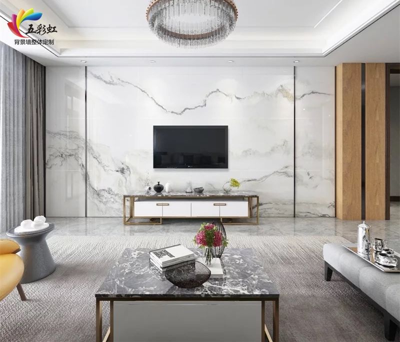 微晶石電視墻最新款，時(shí)尚家居的炫酷首選