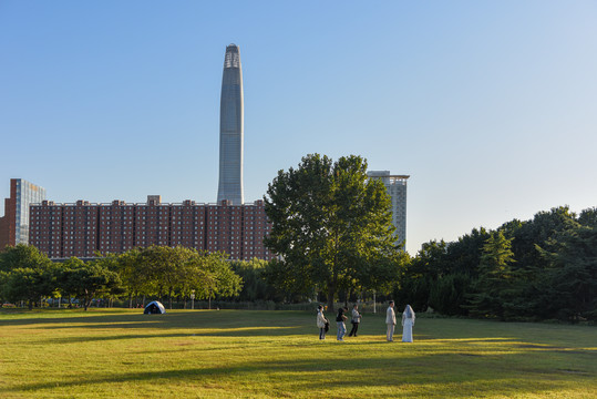 天津新公園亮相，城市綠肺開(kāi)啟新篇章