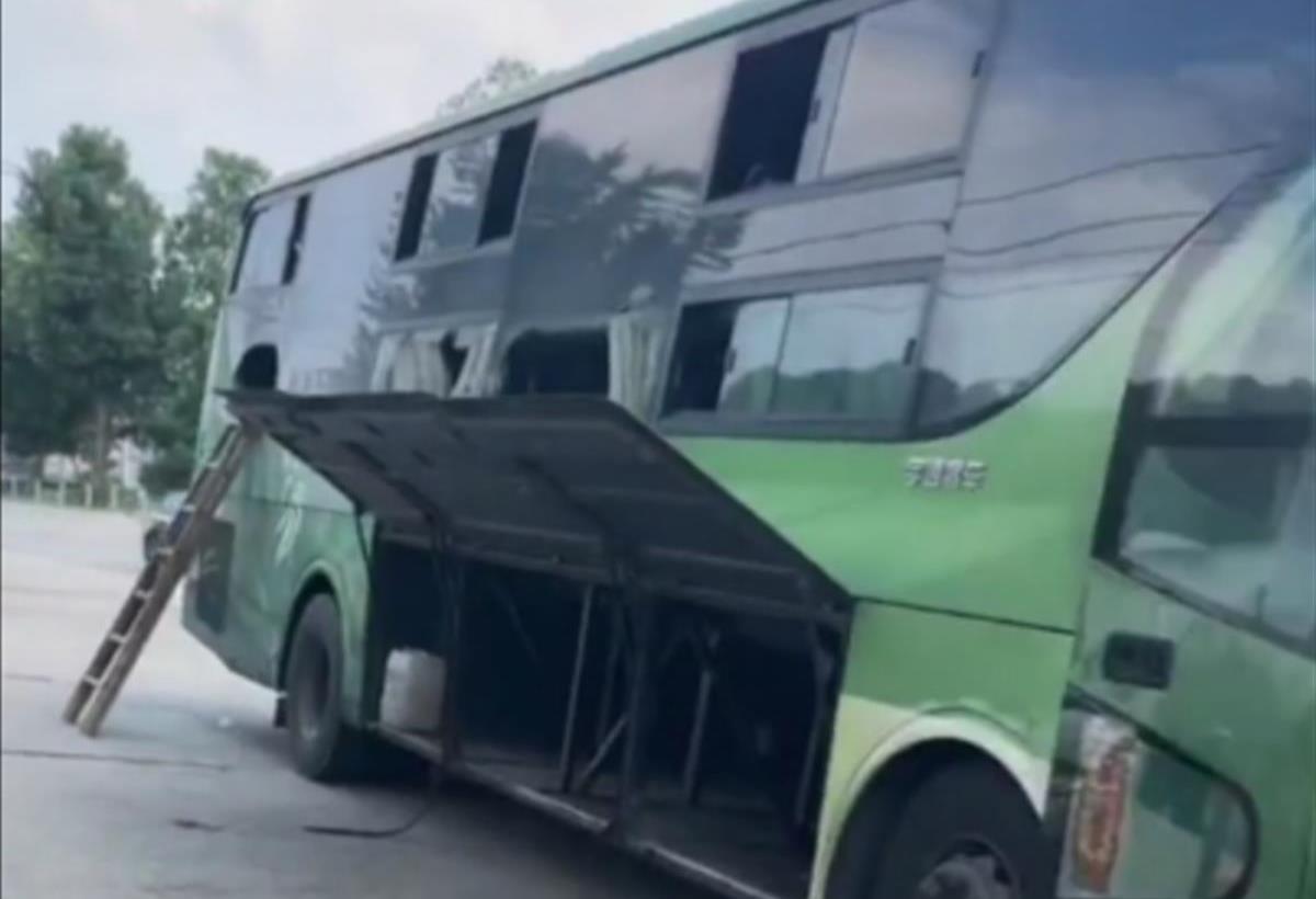 大巴車(chē)最新視頻，自然之旅的心靈探索，重拾寧靜的旅程